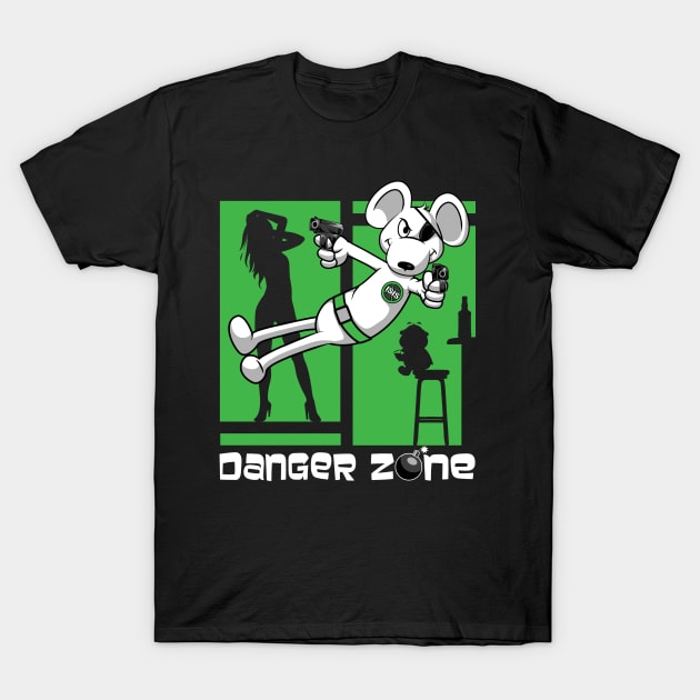 Danger Zone T-Shirt by SwanStarDesigns